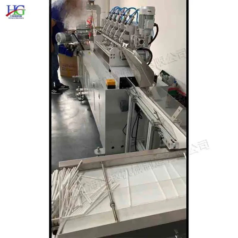 دستگاه تولید نی کاغذی از جنس استیل ضدزنگ با کنترل PCL و صفحه لمسی، دستگاه پرسرعت نی کاغذی