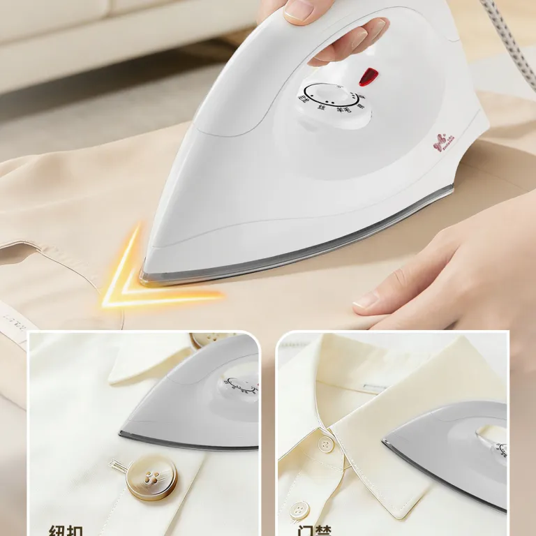 اتوی برقی بزرگ خانگی XINLIANXIN 1000W دستی با دمای قابل تنظیم، مناسب خوابگاه برای اتوکشی لباس