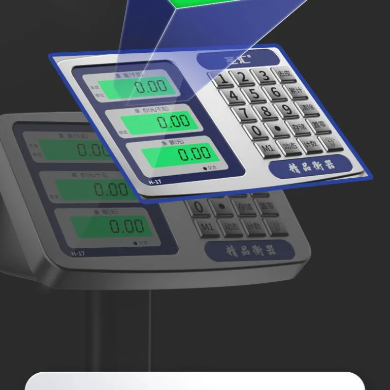 ترازوی آشپزخانه الکترونیکی 300Kg تاشو تجاری دقیق ترازوی رومیزی قابل حمل