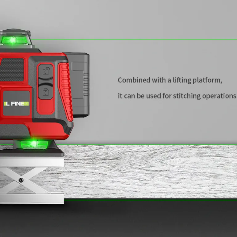 تراز لیزری LFINE 16 خط 4D3D12 خط با پایه laserlevel
