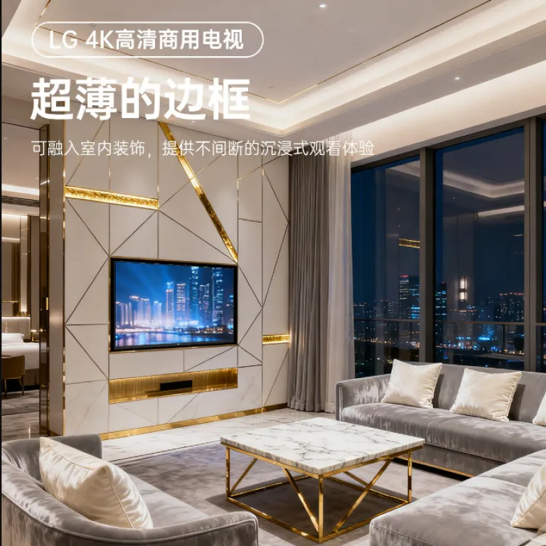 تلویزیون تجاری LG 65 اینچ 65UK540E 4K هوشمند تمام‌صفحه روشن‌شدن با برق
