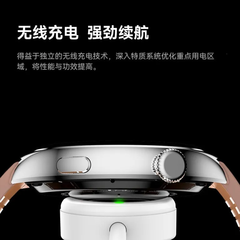 ساعت هوشمند Huaqiangbei Watch4 Pro با صفحه گرد، پشتیبانی از Alipay، NFC، تماس بلوتوثی و چندکاره ورزشی