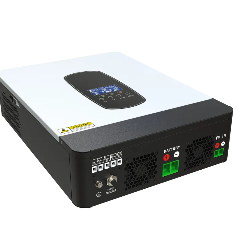 3KW اینورتر خورشیدی 24V به 220V MPPT80A PV55-450V دستگاه یکپارچه اینورتر و کنترل‌کننده خورشیدی