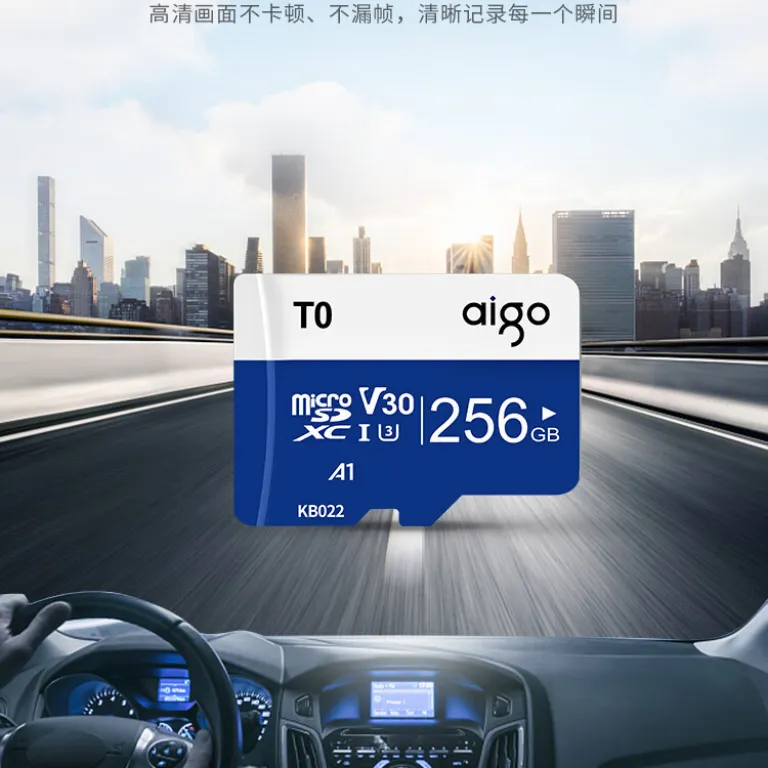 کارت حافظه AIGO Aigo 64g کارت حافظه پرسرعت دوربین خودرو 128g کارت TF دوربین مداربسته 256g