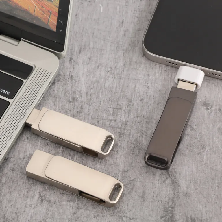 فلش مموری چرخان فلزی type-c فلش پرسرعت usb3.032g فلش مموری otg16g دوکاره گوشی و کامپیوتر خودرویی