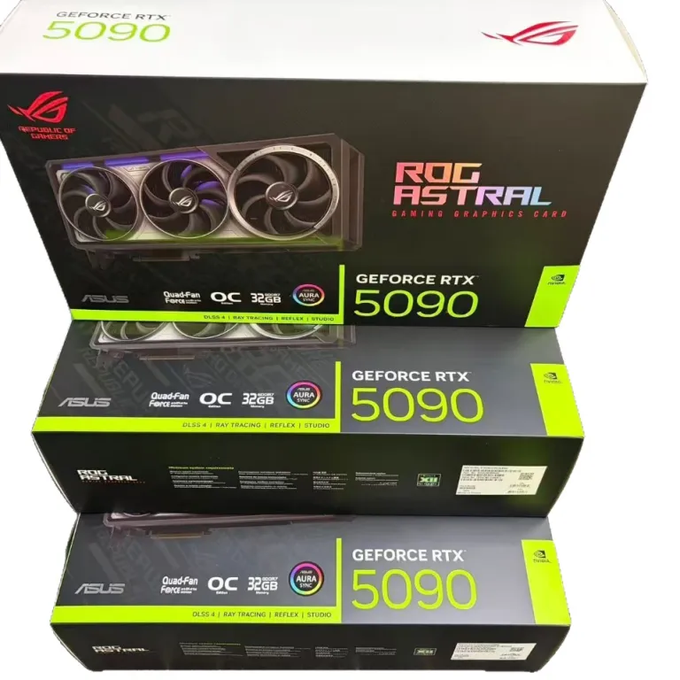 کارت گرافیک گیمینگ از برندهای گیگابایت، ایسوس، اماسآی، زوتاک و پالیت RTX5090 5090 مدلهای Night God، Eagle، Demon و Super Dragon