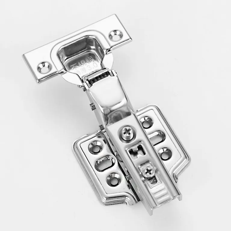 عرضه مستقیم کارخانه 304 استیل ضدزنگ 3.0 لولای هیدرولیک ضخیم با دمپر و بافر برای کابینت و کمد به همراه فنر