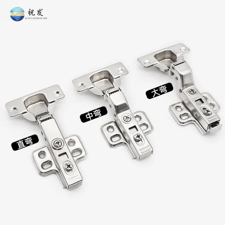 لولای کابینت با بازوی مستقیم هیدرولیک بی‌صدا و قابل جدا شدن، لولای تاشو با دمپر 35