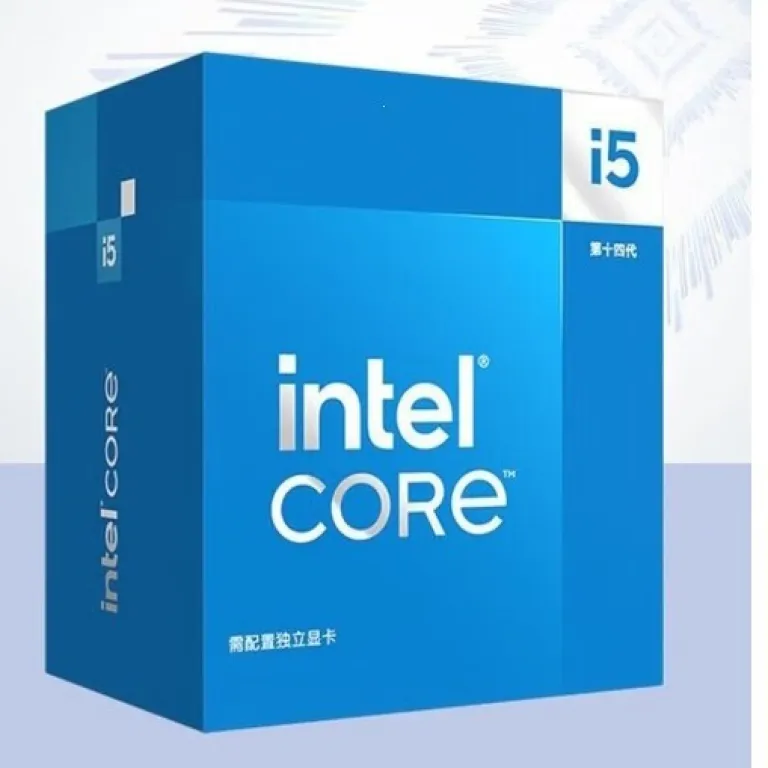 پردازنده نسل 14 باکس i5-14400F CPU رومیزی اورجینال موجود