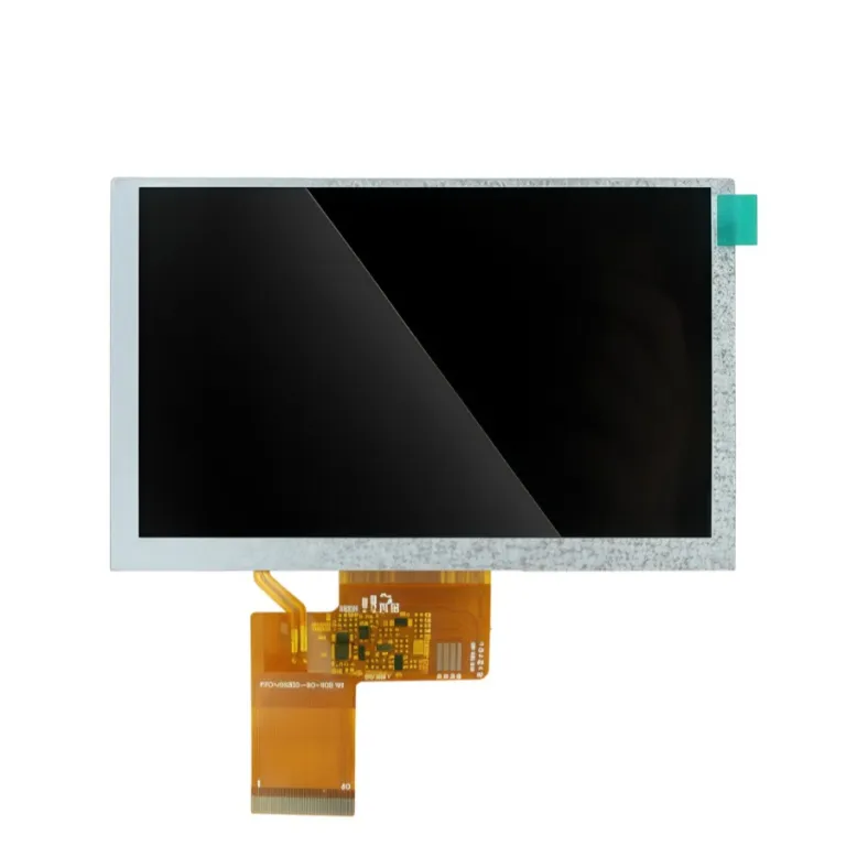 صفحه نمایش LCD 4.3 اینچی RGB 480*272 ماژول نمایشگر با وضوح بالا برای کاربردهای پزشکی و دیجیتال، قابل اتصال به پنل لمسی