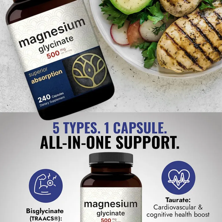 کپسول مکمل ترکیبی منیزیم گلیسینات MAGNESIUM capsules آمازون TK موجودی کراس‌بوردر فرآوری‌شده