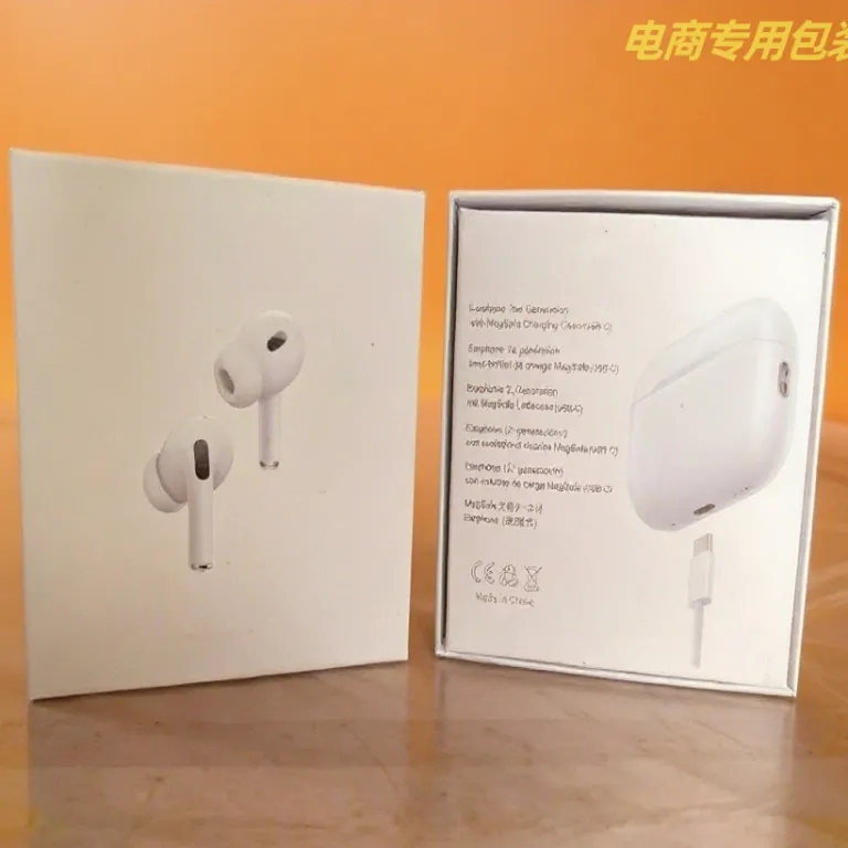 بسته‌بندی هدفون اپل Airpods Pro2 بسته‌بندی هدفون هواچیانگ‌بی 234567 نسل میوه