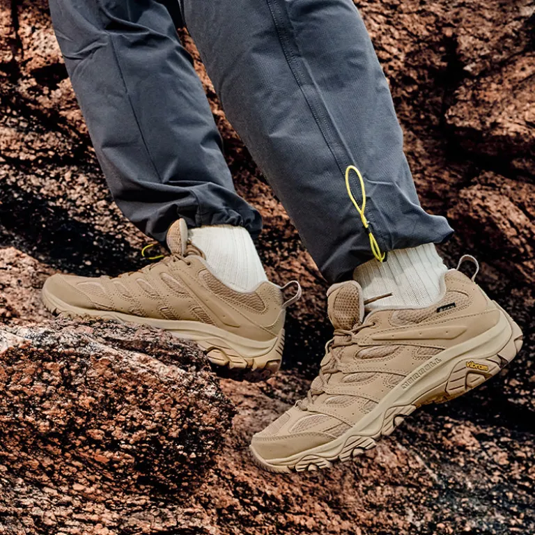 کفش پیاده‌روی ضدآب MERRELL MOAB 3 SYN GTX کوهنوردی با زیره عاج‌دار و مقاوم مدل پاییزه