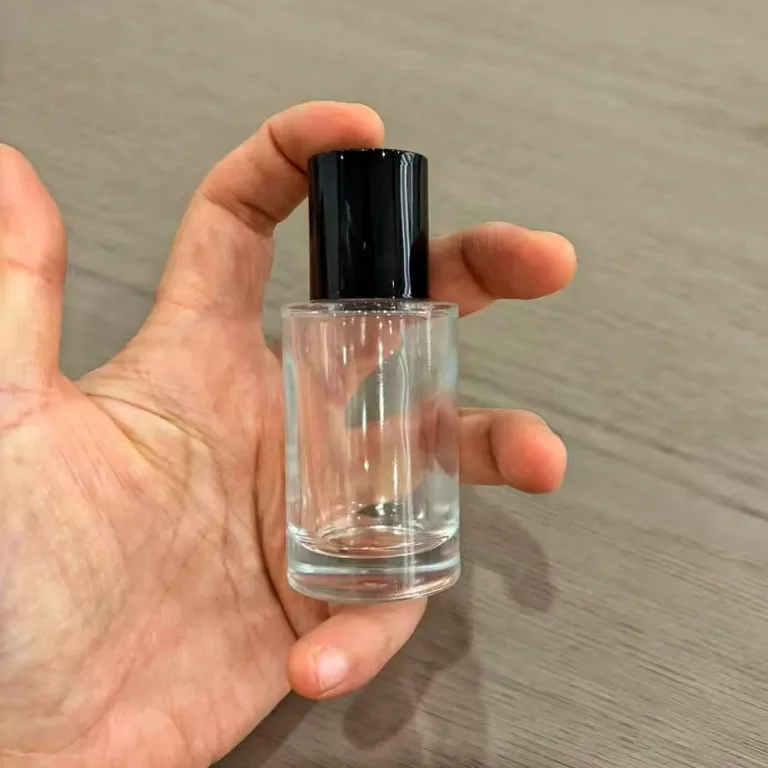 F054A - فروش مستقیم کارخانه 10ML25ML عطر پخش‌کن دهانه کارتی شیشه‌ای اسپری خالی مشابه آزمایشگاهی