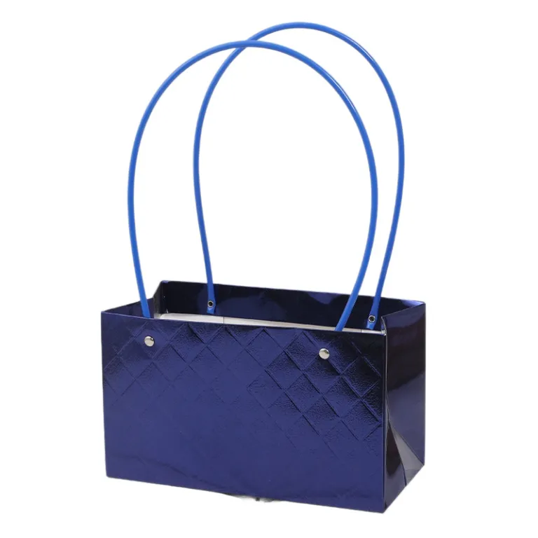 کیف دستی گل چند رنگ، کیف دستی گل برای کلاس گل‌آرایی، کاغذ بسته‌بندی ماکارون، کیف کاغذی ساده ضد آب مناسب ولنتاین