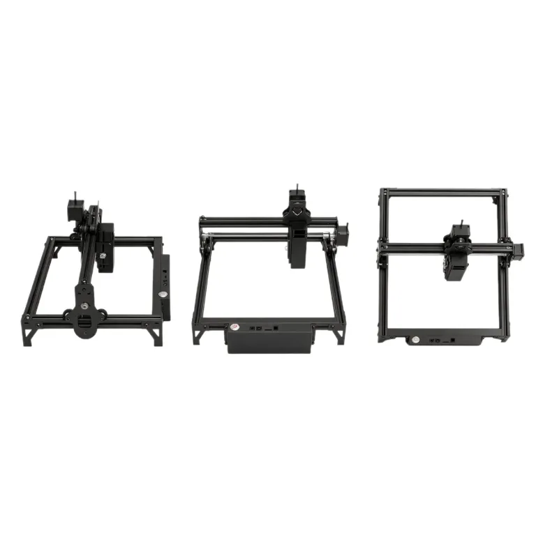 دستگاه لیزر مارکینگ رومیزی DIY حکاکی لیزری روی برگ، چوب، صنایع دستی و اکریلیک قابل کنترل با موبایل