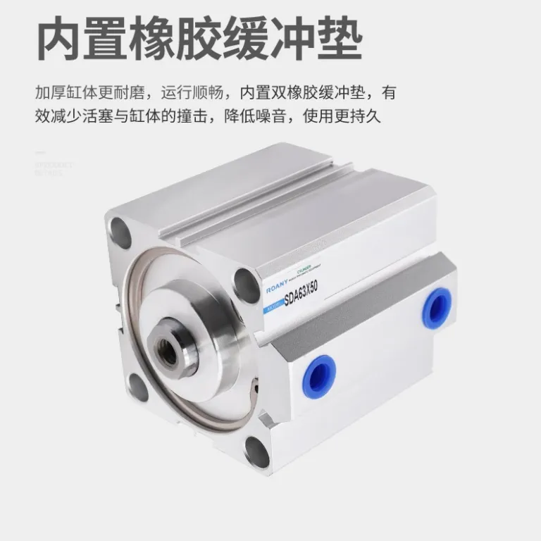 سیلندر باریک Roany سیلندر نوع AirTAC SDA32*10*15*20*25 سیلندر کوچک سفارشی