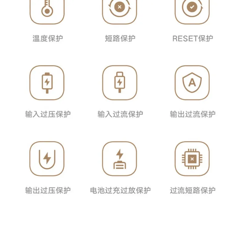 پاوربانک جیبی شیائومی با کابل داخلی 10000mAh مناسب دانش‌آموزان و رفت‌وآمد روزانه، شارژ سریع، هدیه تبلیغاتی سازمانی