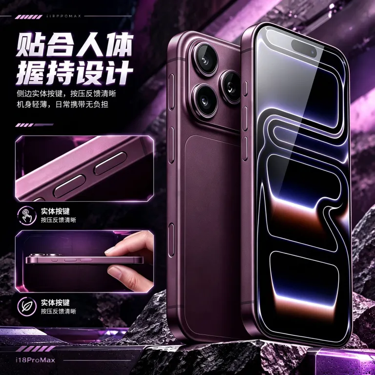 گوشی هوشمند اصل i18ProMax با صفحه‌نمایش 9 اینچی 6، پشتیبانی از تمام شبکه‌ها 5G، گوشی اندرویدی نو با سفارشی‌سازی کارخانه
