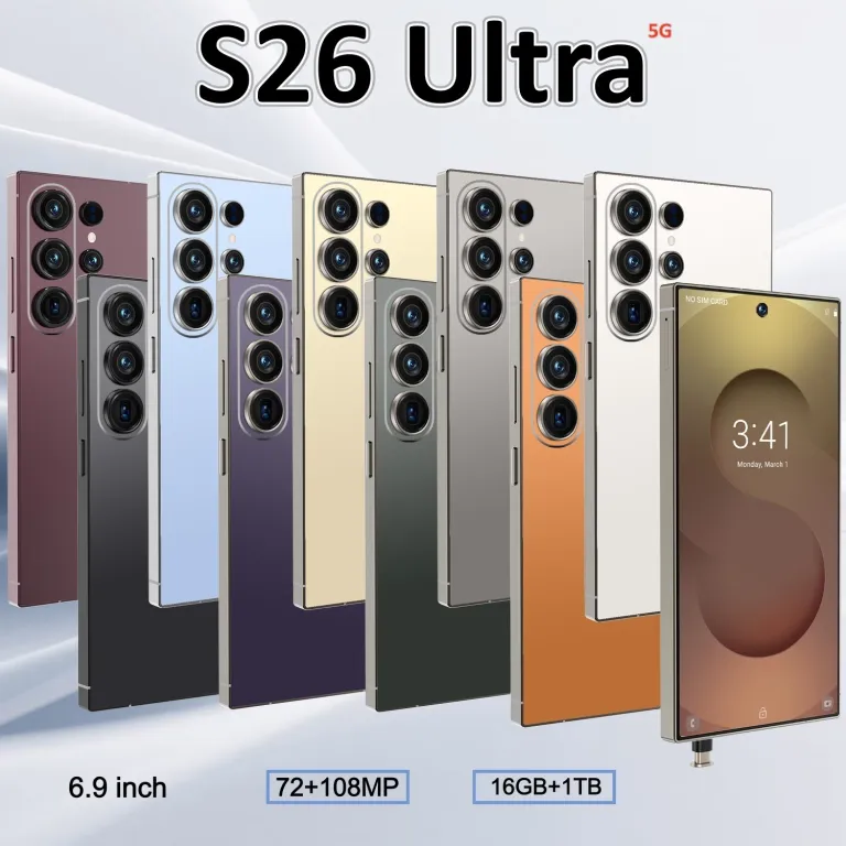 گوشی موبایل Cugo S26Ultra نسخه جهانی 4G4+64GB با قلم داخلی و صفحه‌نمایش بزرگ 6.75 اینچ اندروید 12