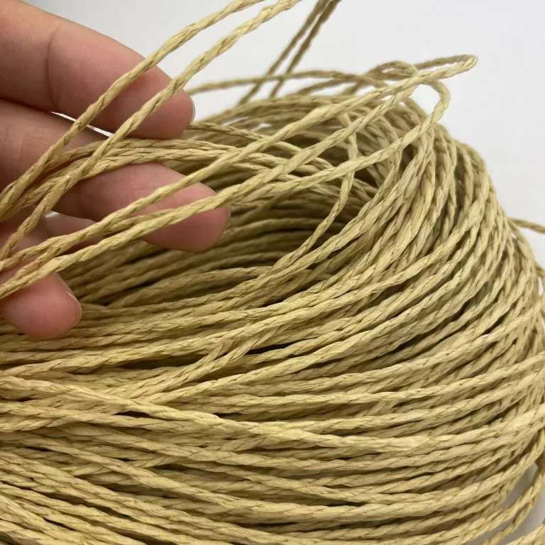 طناب کاغذی رافیا 1.5/2mm دولا برای بسته‌بندی کیک، هدیه و لوازم دارویی