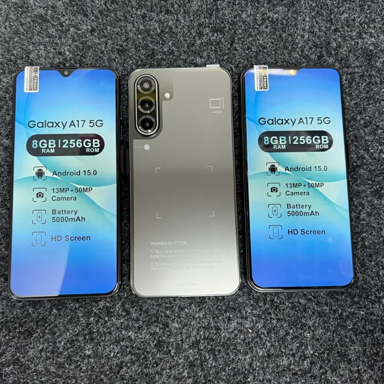 گوشی هوشمند Galaxy A17 5G 8G+256G 6.7 اینچی هوشمند اندرویدی برون‌مرزی 14 عمده