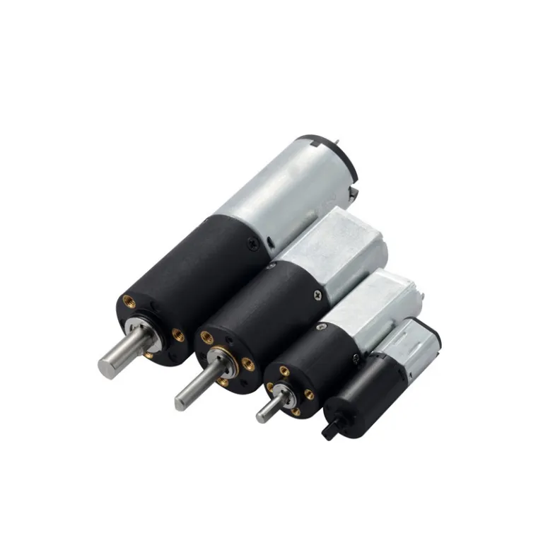 موتور کاهنده DC موجود 12V24V، موتور سطل زباله حسگر، گیربکس موتور کاهنده سیاره‌ای میکرو