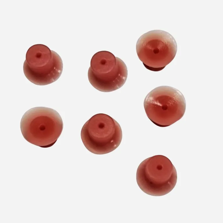 وکیوم چاک مقاوم در برابر حرارت تا 450 درجه 8mm نازل مکش قرمز سیلیکونی مخصوص ایستگاه تعمیر BGA 15mm سوراخ گرد