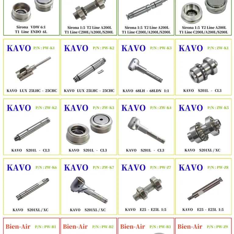 SR144TLZN بلبرینگ پرسرعت هندپیس دندانپزشکی 8 گلوله سرامیکی 55 بلبرینگ بی‌صدا ده هزار دور سازگار با هندپیس NSK