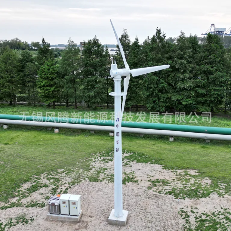 کنترل الکترونیکی انحراف، گام متغیر 500KW توربین بادی محور افقی 480V750V1000V ترمز مکانیکی