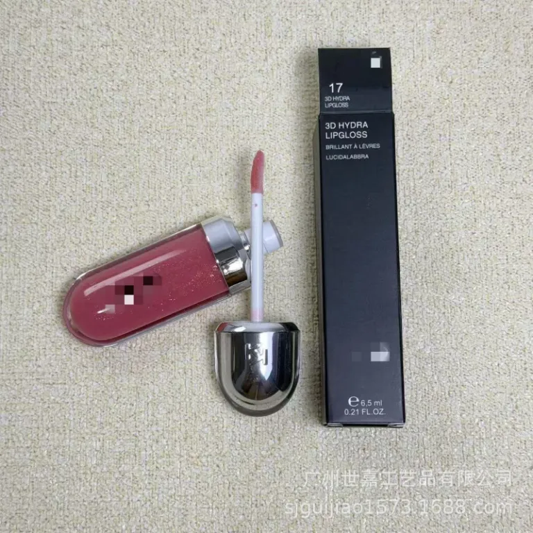 رژ لب مایع آینه‌ای تک‌سر KIO مخصوص صادرات 3D 02 22 12 رژ لب براق شیشه‌ای موجود در رنگ حبوبات 6.5ML