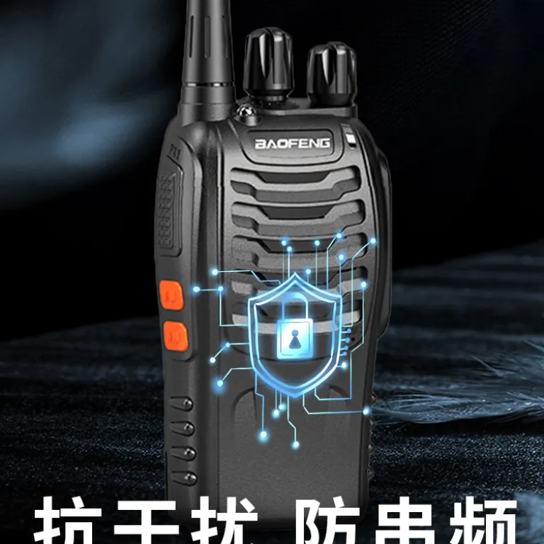 بیسیم Baofeng BF-888S مینی مناسب کارگاه ساختمانی، نگهبانی و هتل Baofeng walkie-talkie
