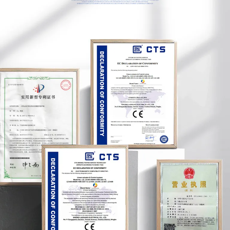 موتور عملگر خطی برقی صنعتی با نیروی رانش بالا، تلسکوپی، بالابر DC، موتور DC تخت مراقبتی
