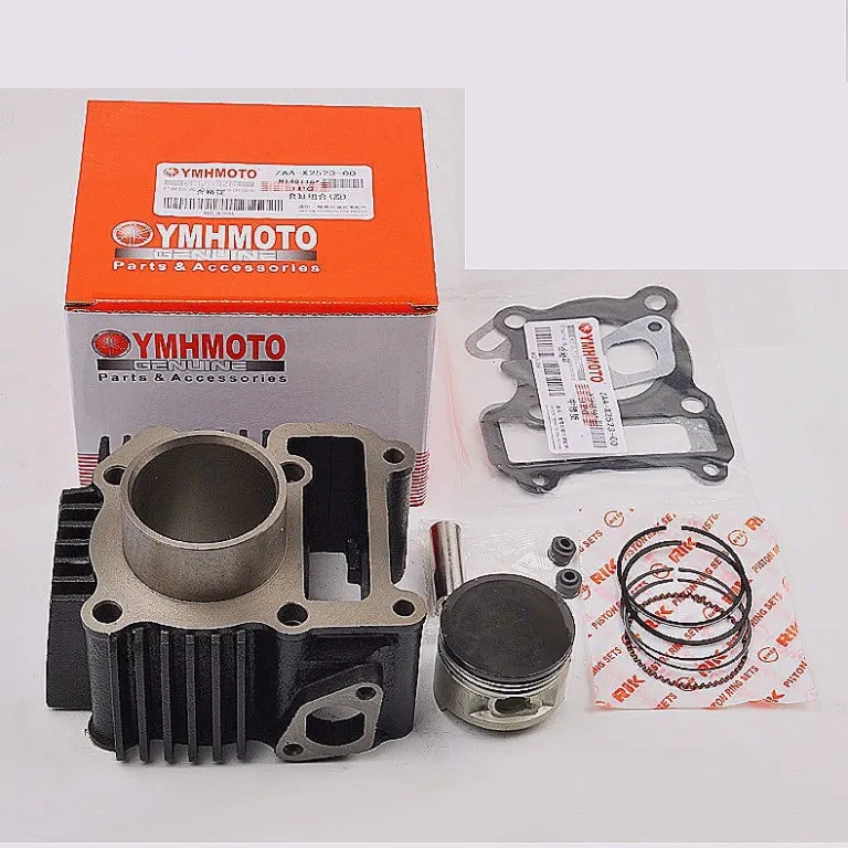 پیستون JYM110-B-3H-9E، کیت سیلندر، رینگ پیستون و واشر تعمیراتی مناسب برای F8 لینگیا JS110 و فوفا JY110