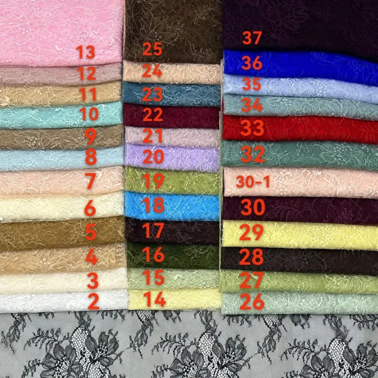 پارچه توری سوراخ‌دار طلایی، توری نایلونی بدون کش، مناسب برای لباس زنانه، لباس عروس و آستر