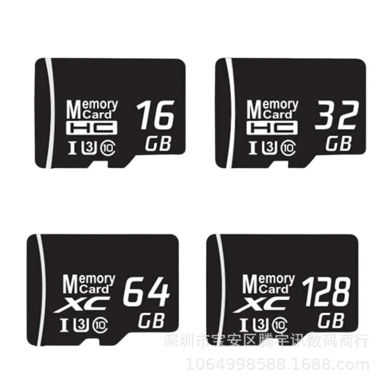 کارت حافظه TF موبایل 8g16GB کارت SD برای دستگاه ضبط 32g پرسرعت 1TB 2TB کارت ذخیره‌سازی