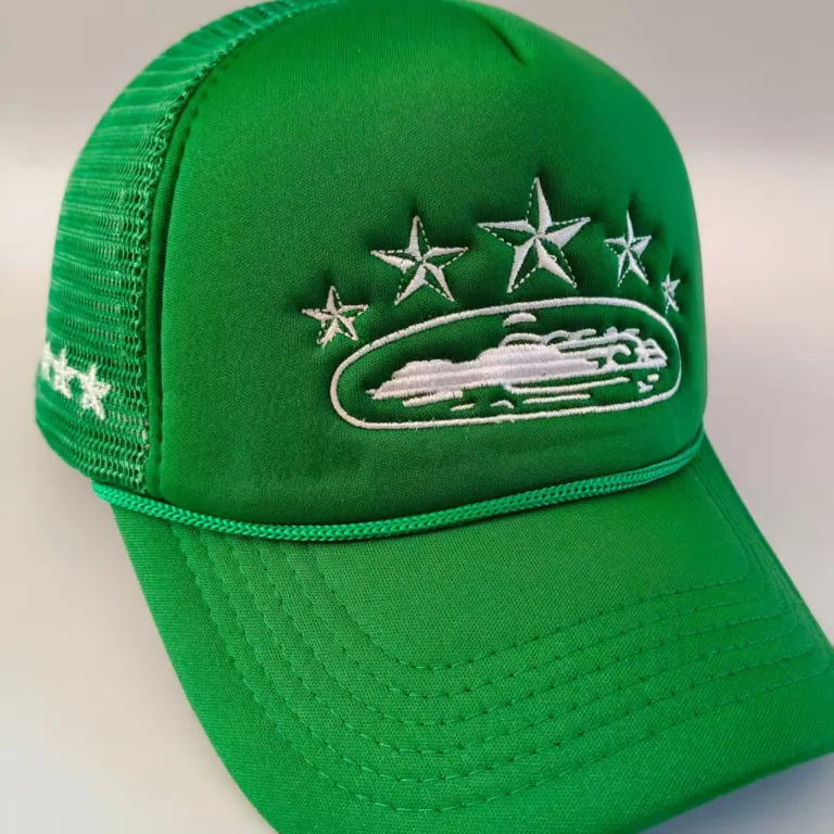 کلاه کامیون‌دار آمریکایی Corteiz 5 Starz Alcatraz Trucker 2023 مدل جدید