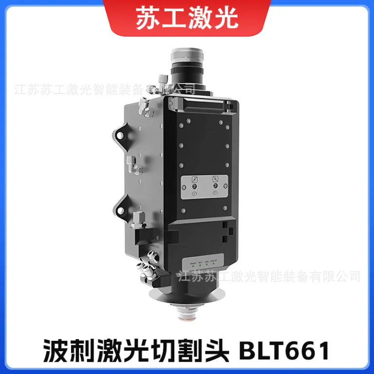 هد برش لیزری BOCI BLT310-4KW، هد اصلی فیبر نوری مشکی، مخصوص سیستم برش لیزری Shanghai Baichu