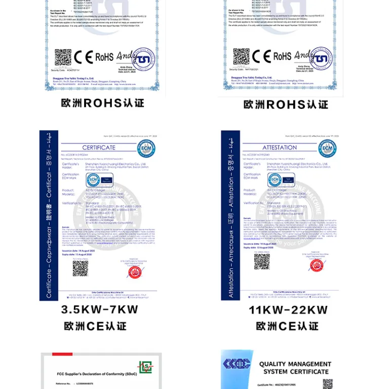 شارژر خودرو برقی 7KW خانگی استاندارد اروپا Type2 استاندارد آمریکا Type1 شارژر خودرو انرژی نو BYD 11KW22KW