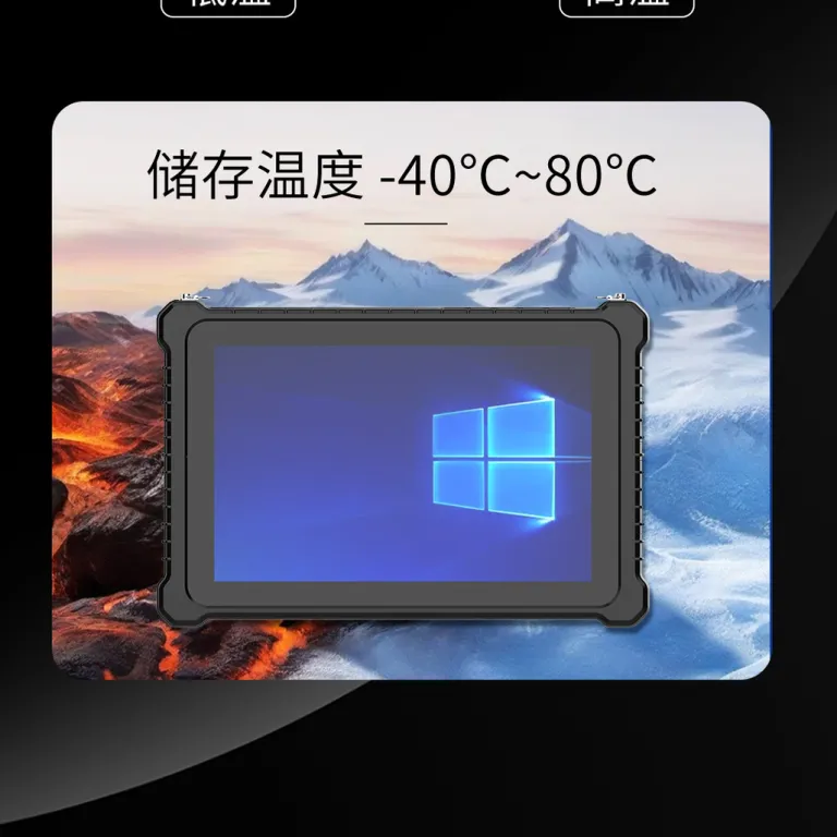 تبلت صنعتی سلرون K3 با سیستم‌عامل بومی کایرین WindowsN5100 هشت‌هسته‌ای صفحه لمسی پشتیبانی از سیم‌کارت