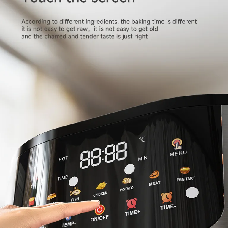 سرخ‌کن بدون روغن Airfryer 15L با ظرفیت بالا، چندکاره خانگی از جنس استیل ضدزنگ، مجهز به پنجره دید و المنت حرارتی بالا و پایین