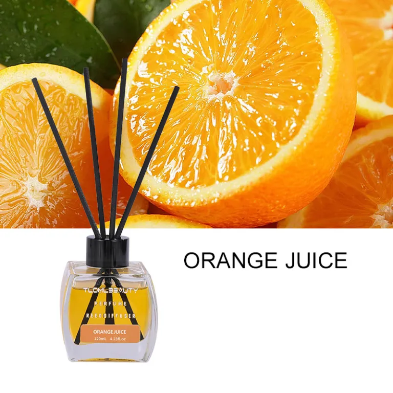 120ML دیفیوزر چوبی با اسانس طبیعی، خوشبوکننده هوا مناسب اتاق خواب، دفتر کار و منزل