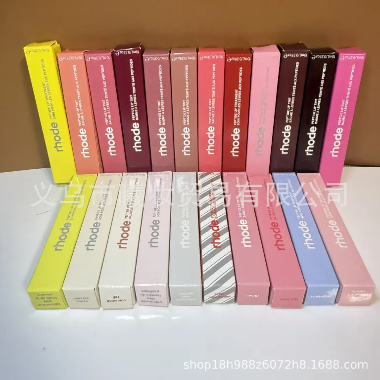 رژ لب مایع براق Rhode Hailey رنگی Raspberry Ribbon Espresso