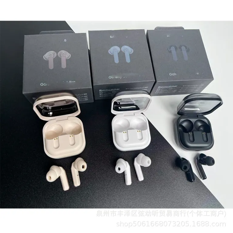 هندزفری بلوتوثی بی‌سیم TWS جدید کراس‌بوردر R640 Galaxy Buds4 Pro داخل گوشی با کیس شارژ