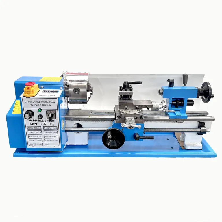 دستگاه تراش رومیزی خانگی 0618*350 نو، مینی تراش فلز، تراش رومیزی کوچک
