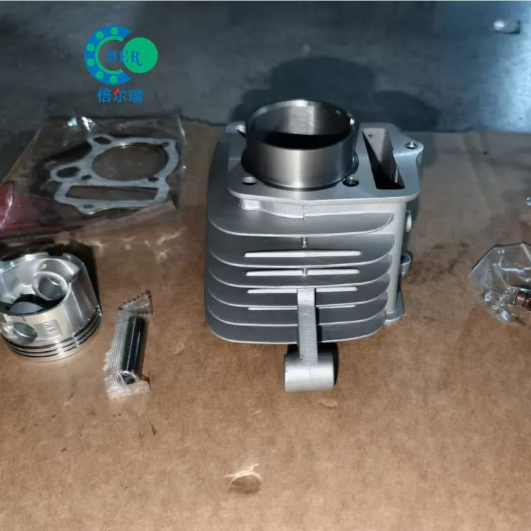 کیت سیلندر و پیستون افقی موتورسیکلت و سه چرخه مناسب برای 100 110 قطعات موتورسیکلت CD100 110 رینگ پیستون