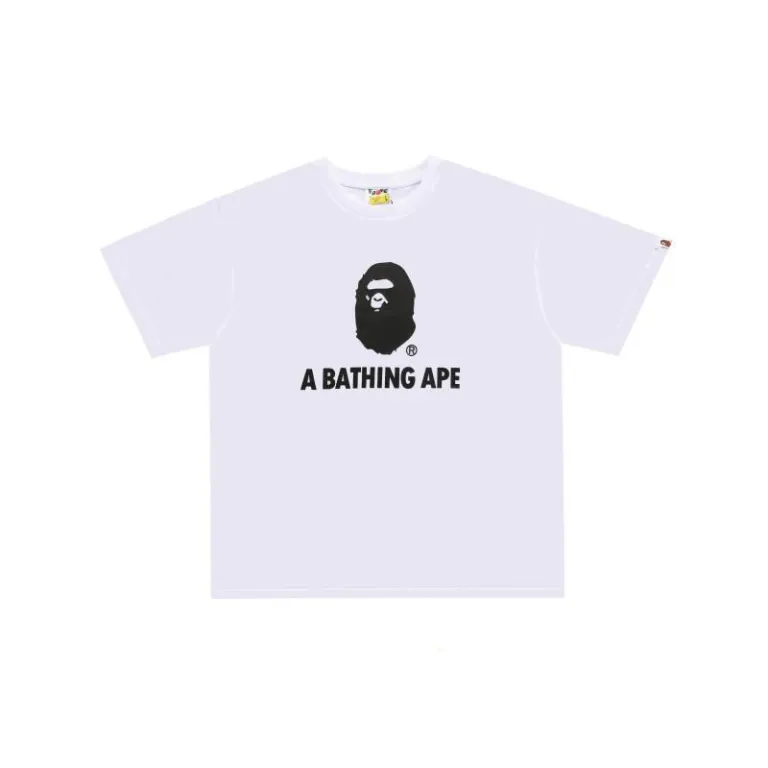 تی‌شرت BAPE تابستانی طرح سر میمون استتاری مردانه و زنانه استایل ژاپنی موجودی عمده