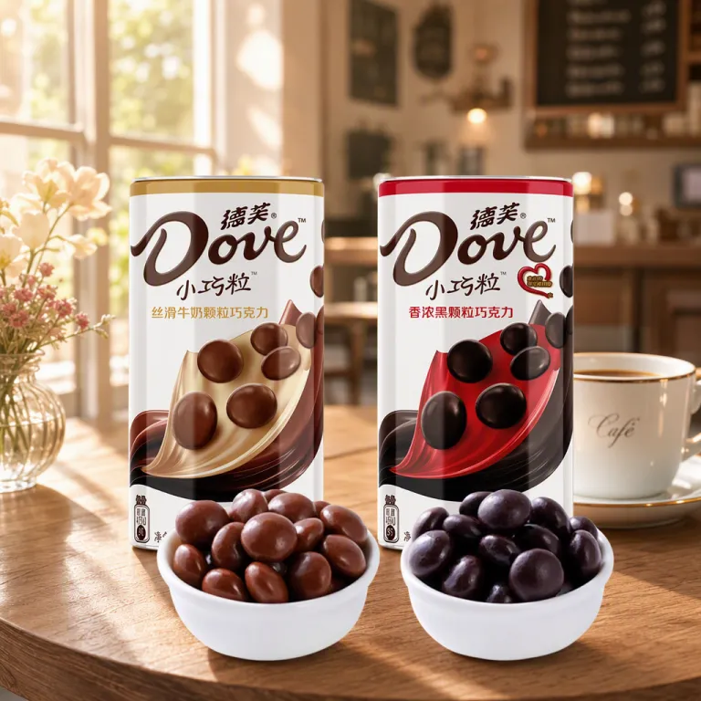 شکلات داوه Dove 42g بسته‌بندی قابل حمل، شکلات تلخ دانه‌ای خوش‌عطر برای عصرانه و مهمانی