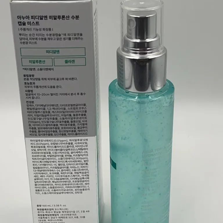 اسپری سرم کپسولی هیالورونیک اسید و PDRN مدل Anua کره‌ای 100ml آبرسان و تقویت‌کننده