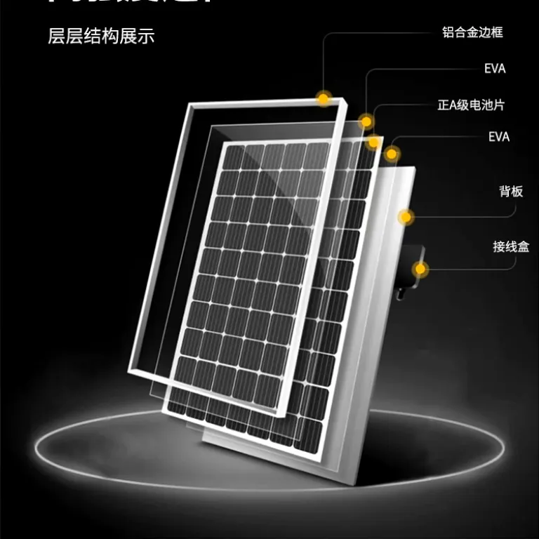 پنل خورشیدی مونو کریستال تولید مستقیم کارخانه، ماژول فتوولتائیک شارژ و تولید برق solar panel